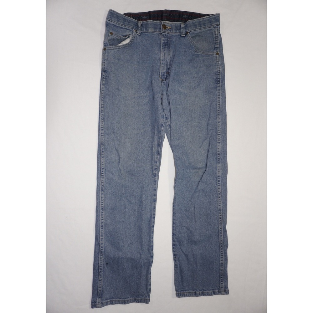 Wrangler 32x30 Regular Fit Blue Denim Jeans 855WAQD